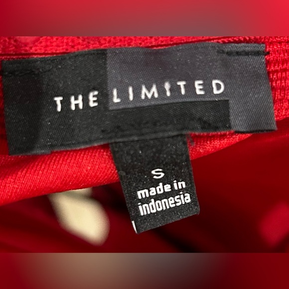 Red Strapless “The Limited” Dress - Picture 3 of 3